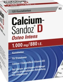 Calcium Sandoz D Osteo Intens 120 Kautabletten