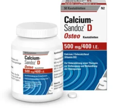 Calcium Sandoz D Osteo 50 Kautabletten