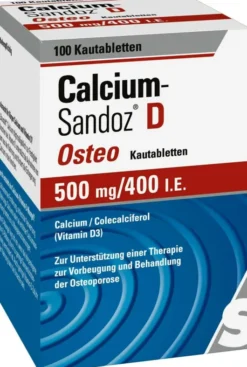 Calcium Sandoz D Osteo 100 Kautabletten