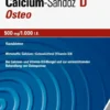 Calcium Sandoz D Osteo 500 mg pro 1.000 I.E. 120 Kautabletten