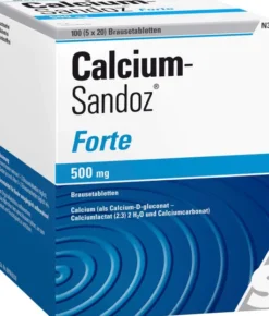 Calcium Sandoz forte 5 X 20 Brausetabletten