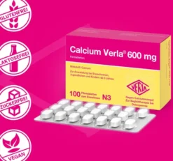 Calcium Verla 600 mg 100 Filmtabletten