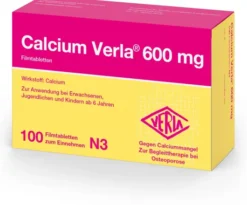 Calcium Verla 600 mg 100 Filmtabletten