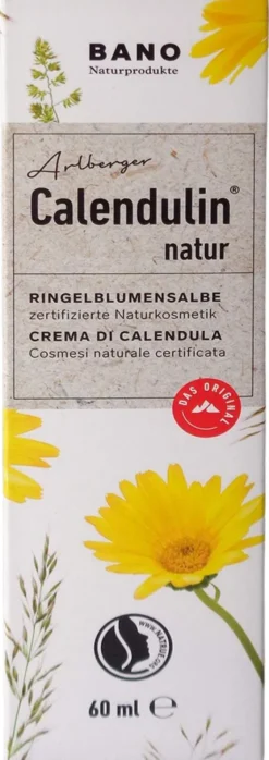Calendulin Natur Ringelblumensalbe Zertifiziert 60 ml