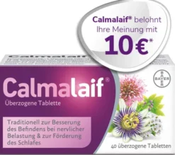 Calmalaif 40 überzogene Tabletten + gratis Schlafmaske