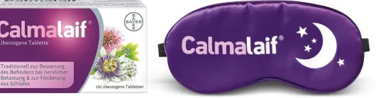 Calmalaif überzogene Tabletten 120 Stück + gratis Schlafmaske