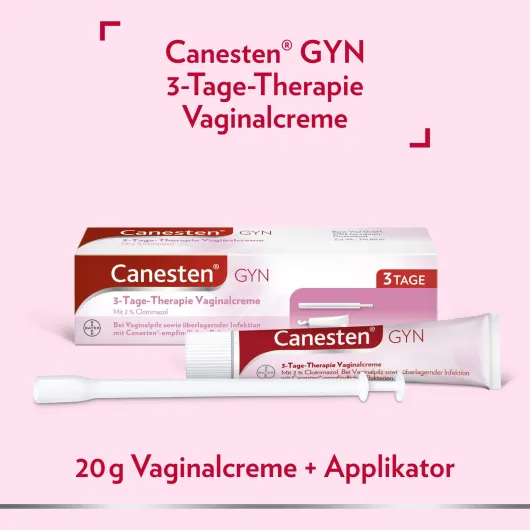 Canesten Gyn 3-Tage-Therapie Vaginalcreme 20 g Creme
