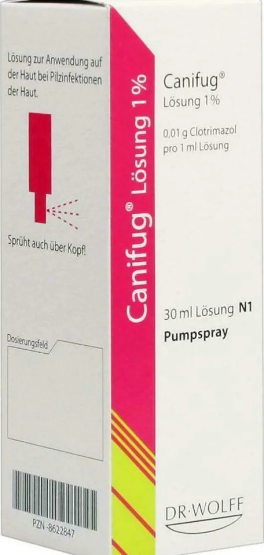 Canifug Lösung 1% 30 ml Lösung