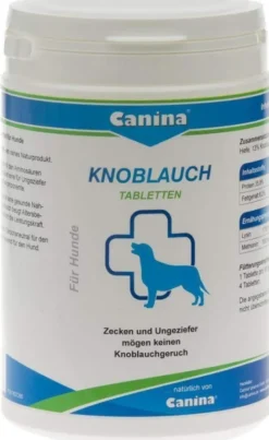 Canina Knoblauch Tabletten Für Hunde 140 Tabletten