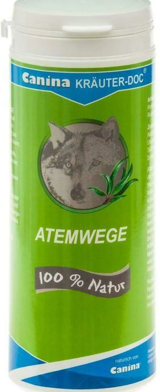 Canina Kräuter Doc Atemwege vet. 150 G Pulver