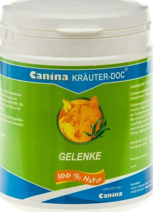Canina Kräuter Doc Gelenke vet. Pulver 300 G