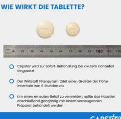 Capstar 11,4 mg für Katzen und kleine Hunde 6 Tabletten