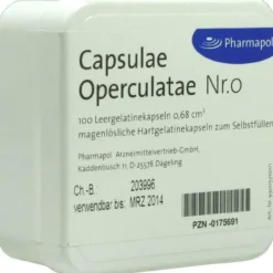 Capsulae Operculatae Kapseln Nr.0 0,68