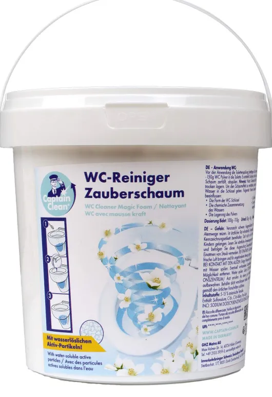 Captain Clean WC-Reiniger Zauberschaum 1 kg