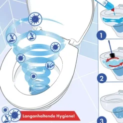 Captain Clean WC Zauber Gel mit Alpenduft 750 ml
