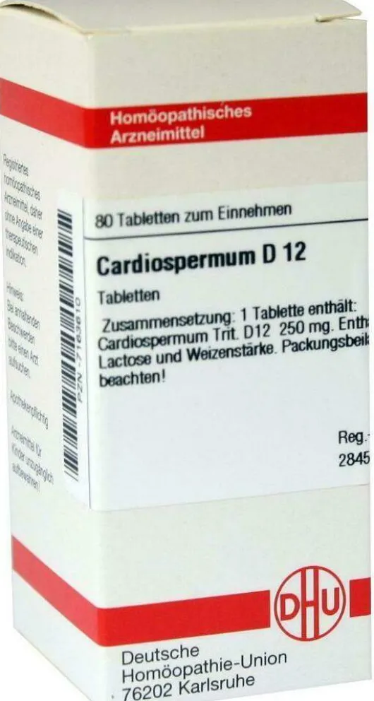 Cardiospermum D12 Dhu 80 Tabletten