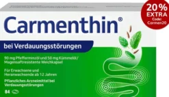 Carmenthin bei Verdauungsstörungen 84 magensaftresistente Weichkapseln