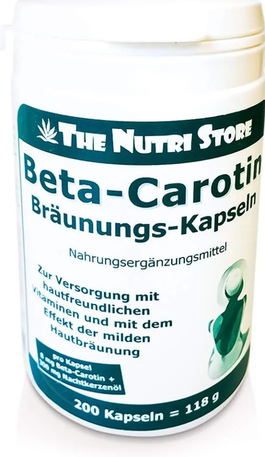 Carotin Bräunungs Kapseln