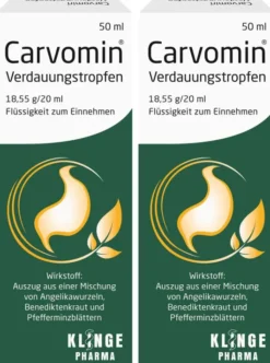 Carvomin Verdauungstropfen 2 x 50 ml Tropfen