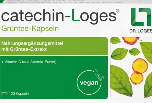 Catechin Loges Grüntee Kapseln 120 Kapseln