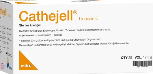 Cathejell Lidocain C steriles Gleitgel 25 x 12,5g
