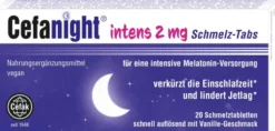Cefanight Intens 2 mg 20 Schmelz-Tabs