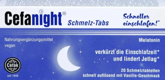 Cefanight Schmelz-Tabs 20 Stück