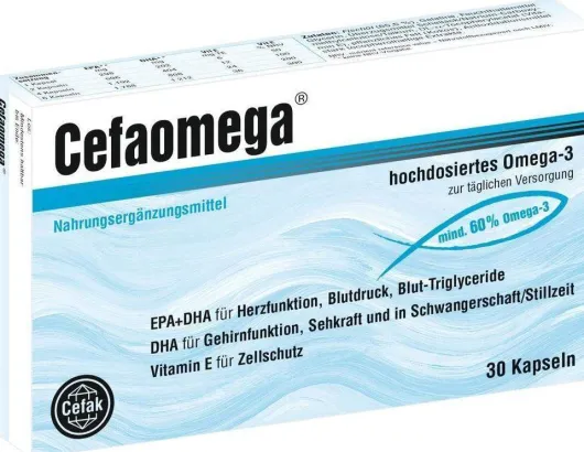 Cefaomega Kapseln 30 Magensaftresistente Kapseln