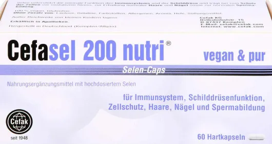 Cefasel 200 Nutri Selen-Caps 60 Stück
