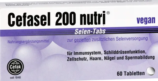 Cefasel 200 Nutri Selen Tabs 60 Stück