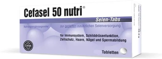 Cefasel 50 Nutri Selen Tabs 60 Tabletten