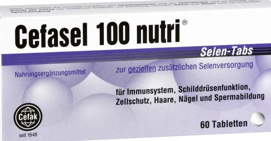 Cefasel 100 Nutri Selen Tabs 60 Tabletten