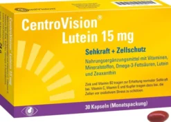 Centrovision Lutein 15 mg 30 Kapseln