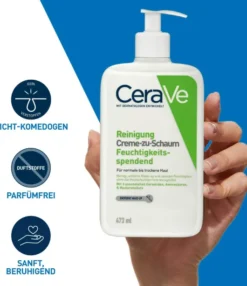 CeraVe Creme-zu-Schaum Reinigung 473 ml