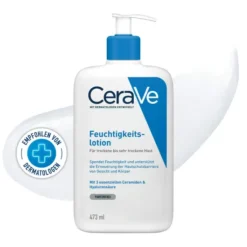 CeraVe Feuchtigkeitslotion 473 ml + gratis 20 ml Reinigungslotion