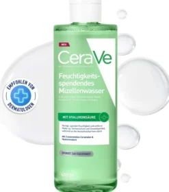 CeraVe feuchtigkeitsspendendes Mizellenwasser 400 ml