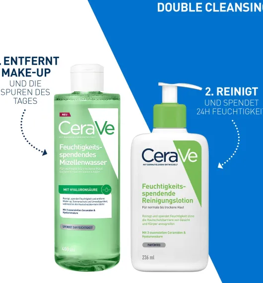 CeraVe feuchtigkeitsspendendes Mizellenwasser 400 ml