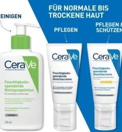 CeraVe Feuchtigkeitsspendende Gesichtscreme LSF 30 52 ml