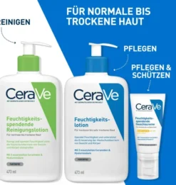 CeraVe Feuchtigkeitsspendende Reinigungslotion 473 ml