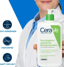 CeraVe Feuchtigkeitsspendende Reinigungslotion 473 ml