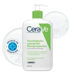 CeraVe Feuchtigkeitsspendende Reinigungslotion 473 ml