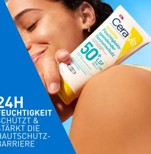 CeraVe Feuchtigkeitsspendender Sonnenschutz LSF 50+ 75 ml