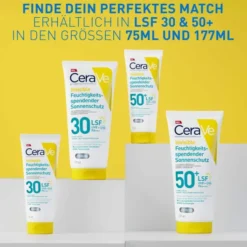 CeraVe Feuchtigkeitsspendender Sonnenschutz LSF 50+ 75 ml