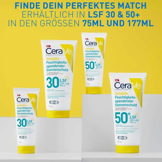 CeraVe Feuchtigkeitsspendender Sonnenschutz LSF 50+ 75 ml