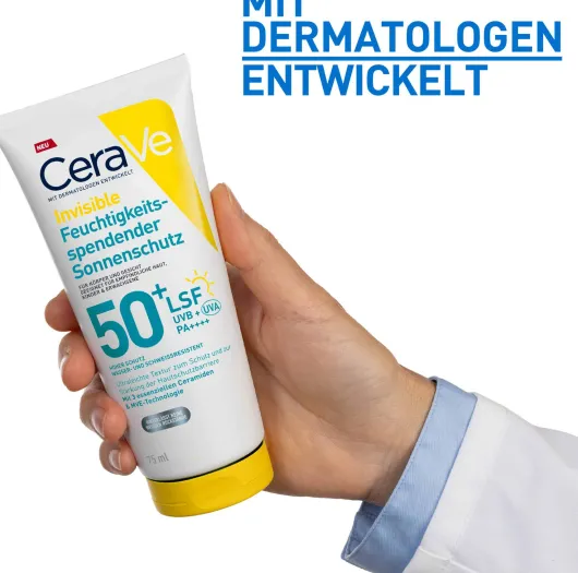 CeraVe Feuchtigkeitsspendender Sonnenschutz LSF 50+ 75 ml