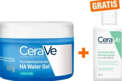 CeraVe feuchtigkeitsspendendes HA water Gel 48 g + gratis CeraVe Schäumendes Reinigungsgel 20 ml