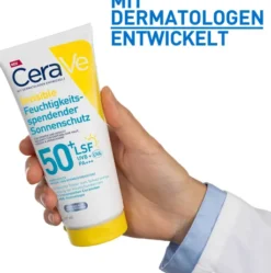 CeraVe Invisible Feuchtigkeitsspendender Sonnenschutz LSF 50+ 177 ml