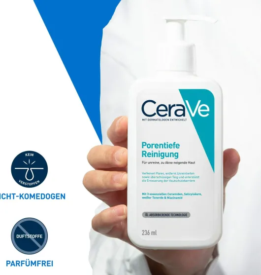 Cerave porentiefe Reinigung Gel 236 ml