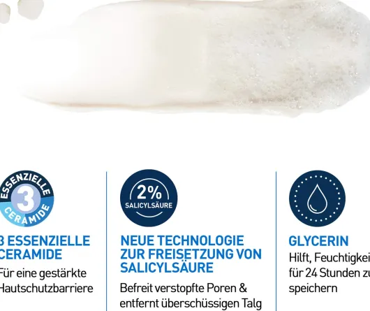 Cerave Tonerde-zu-Schaum Reinigung 118 ml Paste