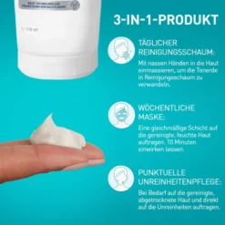 Cerave Tonerde-zu-Schaum Reinigung 118 ml Paste